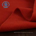 Double brush double fleece 100% polyester polar fleece fabric